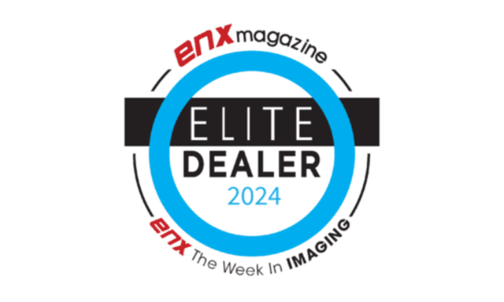 Elite-Dealer-Logo-2024 Logo for ENX Magazine’s Elite Dealer 2024 award. The design features a blue circle with GoodSuite and Elite Dealer 2024 inside, and ENX Magazine and The Week In Imaging written around the outer circle.