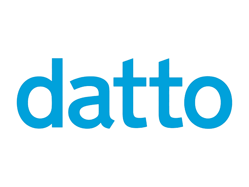 datto-logo The image displays the word datto in bold, lowercase blue letters on a light gray background, reflecting its strong reputation in Backup and Disaster Recovery solutions.